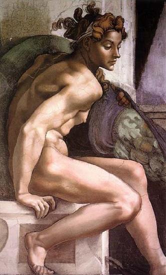 Michelangelo Buonarroti Ignudo